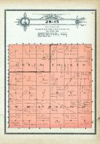 Township 28 Range 15, Green Valley, Francis, Holt County 1915